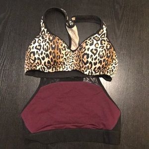 2 VS Pink Sports Bras